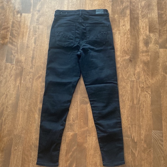 American Eagle Curvy High Rise Jegging Black size 10 - Picture 4 of 7